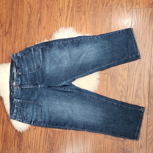 Lane Bryant Dark Wash Capris - Picture 2 of 4